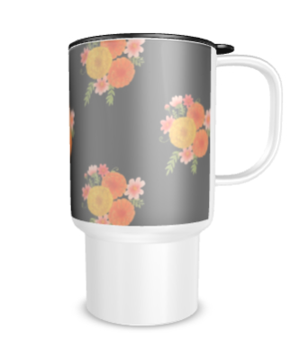 'Marigolds & Cosmos' Stainless Steel & Travel Mug Range
