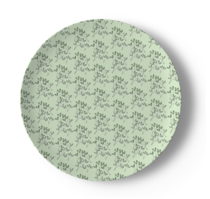 'Mistletoe Sage' Fine China Plates