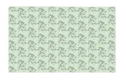 'Mistletoe Sage' Cotton-Linen Luxury Tablecloth