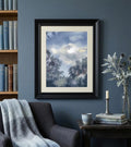 Atmospheric Landscapes . . . 'Moonlit Clouds': Framed Fine Art Print