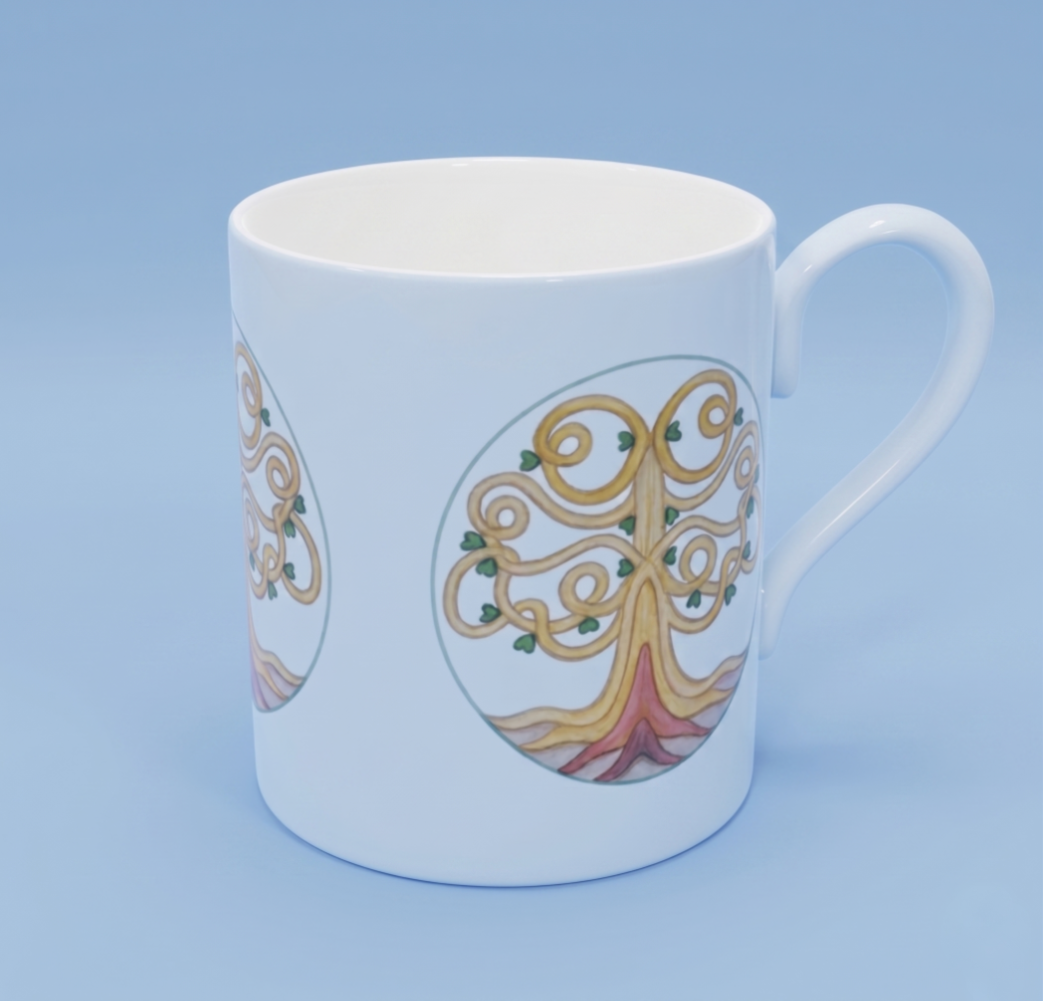 Tree of Life Bone China Mug