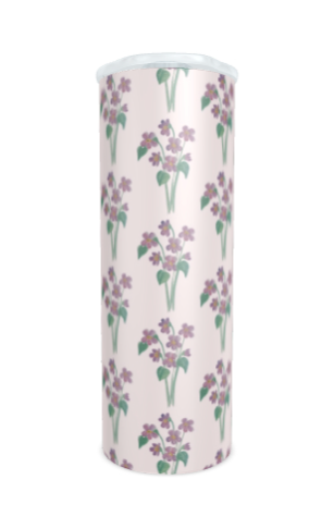 'Violets in Pink' Stainless Steel & Travel Mug Range