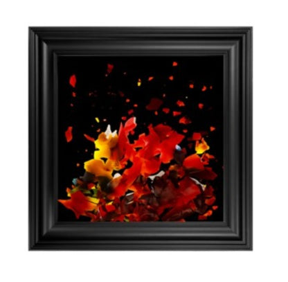 Abstract Elements . . . 'Wildfire' Framed Fine Art Print