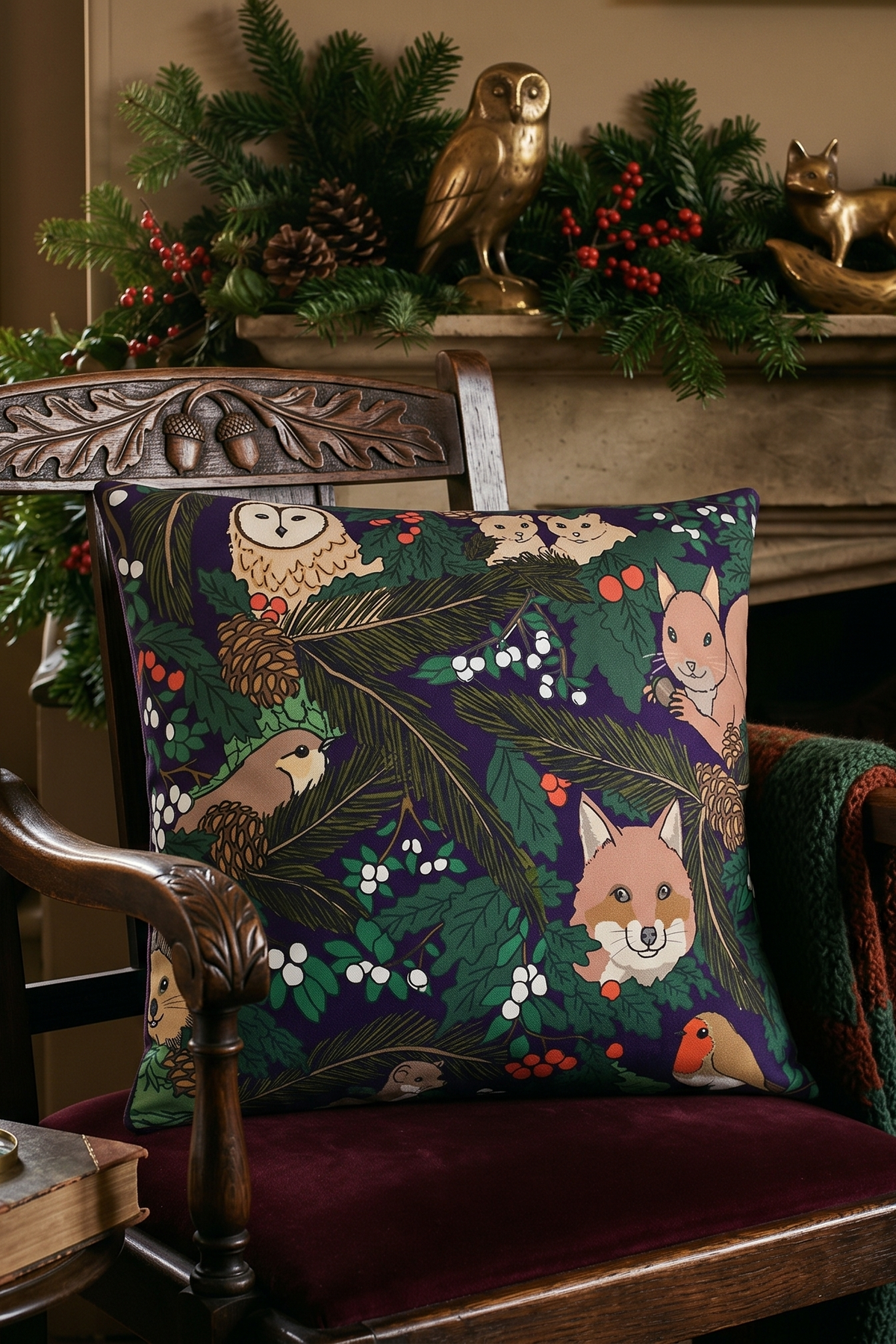 'Winter Woodland' Premium Cushion Collection