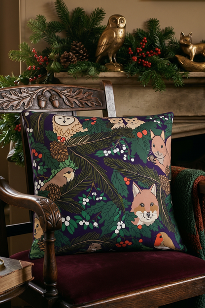 'Winter Woodland' Premium Cushion Collection